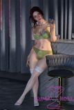 Sanhui Doll New Body 158cm/5ft2 E-cup Body #42 Head Silicone Sex Doll with Real Skin