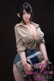 Firefly Diary 164cm G-cup Lian Head Full Silicone Sex Doll With Body Make-up Adventurer Style