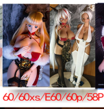 Mini doll sexable 60cm/2ft big breast silicone Spider Spirit head Blonde Hair Inspired by Black Myth: Wukong