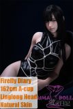 Firefly Diary 162cm Linglong silicone doll in bondage agent cosplay