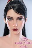 Game Lady Full Silicone 170cm B-cup No.32-1 Head with Realistic Makeup Bayonetta Cosplay