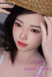FANREAL 155cm/5ft1 F-Cup Molly ROS Head Full Size Lifelike Silicone Sex Doll with Real Skin Texture in Swimmimg Suit