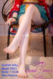 Guavadoll 115cm AA-cup SW01 Head Full Silicone Anime Sex Doll Cosplay Baoqing Fangzhu from White Snake Movie