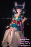 Guavadoll 115cm AA-cup SW02 Head Full Silicone Anime Sex Doll Cosplay Baoqing Fangzhu from White Snake Movie