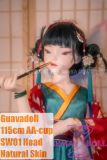 Guavadoll 115cm AA-cup SW01 Head Full Silicone Anime Sex Doll Baoqing Fangzhu cosplay from White Snake movie