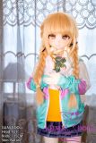 Guavadoll 115cm AA-cup F03 Head Vinyl Head+ Silicone Anime Sex Doll Cosplay Fujita Kotone from Gakuen Idol master