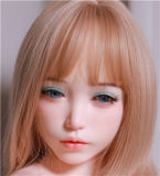 BQDOLL 160cm F-cup Xiaowu Head Full Silicone Sex Dolls with Skin Texture in Grey Sweater