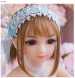 AXB Doll TPE Material Love Doll 65cm/2ft1 TPE body +  TPE Head #A09 with realistic makeup Skin Color-Light Tan
