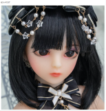 AXB Doll TPE Material Love Doll 65cm/2ft1 TPE body +  TPE Head #A09 with realistic makeup Skin Color-Light Tan