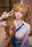 Starpery Sex Doll Full Silicone 163cm/5ft3 C-Cup Asuka Head White Dress Cosplay from EVA