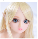 AXB Doll TPE Material Love Doll 65cm/2ft1 TPE body +  TPE Head #A09 with realistic makeup Skin Color-Light Tan