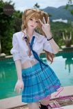 Realistic anime sex doll Starpery Asuka in white costume