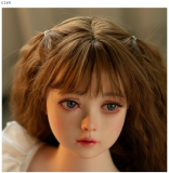 AXB Doll108cm A-cup with Head GB26 with realistic body makeup silicone head+TPE body