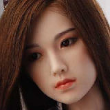 Starpery Sex Doll Full Silicone 163cm/5ft3 C-Cup Asuka Head White Dress Cosplay from EVA