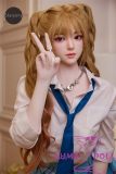 Starpery Sex Doll Full Silicone 163cm/5ft3 C-Cup Asuka Head White Dress Cosplay from EVA