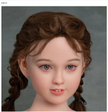 AXB Doll108cm A-cup with Head GB26 with realistic body makeup silicone head+TPE body