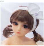AXB Doll TPE Material Love Doll 65cm/2ft1 TPE body +  TPE Head #A09 with realistic makeup Skin Color-Light Tan