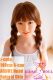 J-cute Doll Full Silicone Sex Doll 149cm/4ft9 A-cup with Silicone Head AGD02 in White Camisole