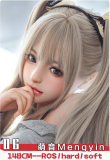 Doll Senior Misaki Head 165cm B-cup Full Silicone Sex Doll with Rabbit Ear Costume Set