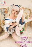 Doll Senior Misaki Head 165cm B-cup Full Silicone Sex Doll with Rabbit Ear Costume Set