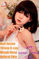 Doll Senior Misaki Head 165cm B-cup Full Silicone Sex Doll with Animal Ears