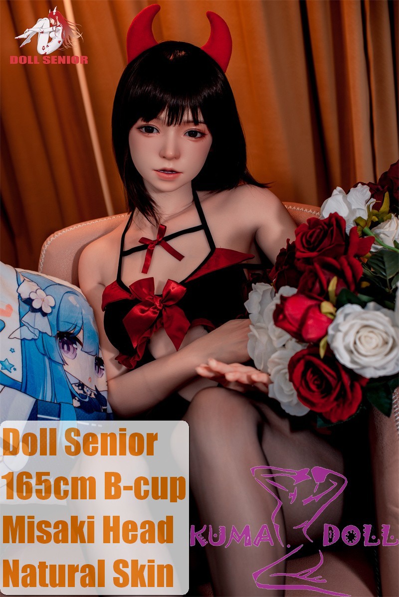 Doll Senior Misaki Head 165cm B-cup Full Silicone Sex Doll in Sexy Devil Outfit
