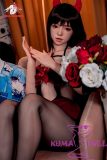 Doll Senior Misaki Head 165cm B-cup Full Silicone Sex Doll in Sexy Devil Outfit