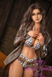 Lifelike Real Lady 150cm, dark tanned sex doll.