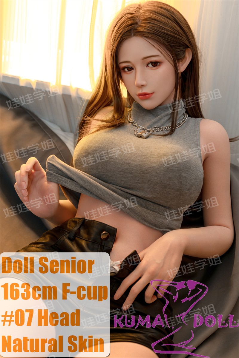 Doll Senior 07 Huixi Head 163cm F-cup Full Silicone Sex Doll with Body Make-up