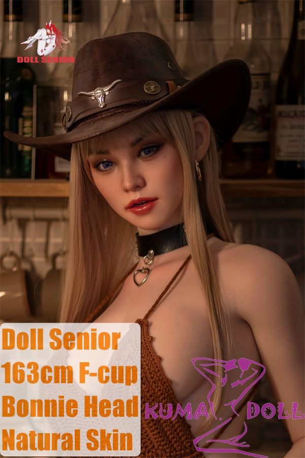 Doll Senior W2 Bonnie Head 163cm F-cup Full Silicone Sex Doll with Body Make-up