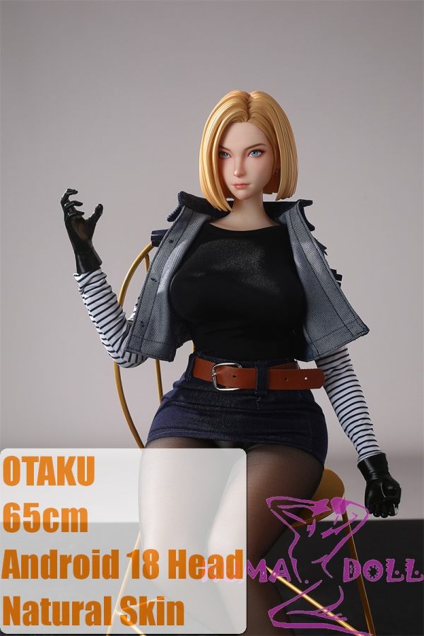 OTAKU Android 18 Head 65cm Mega Breasts PVC Head+ Silicone Body from Dragon Ball