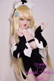 F-cup anime love doll wearing cute nun costume