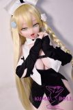 Full body shot anime silicone doll with soft curves