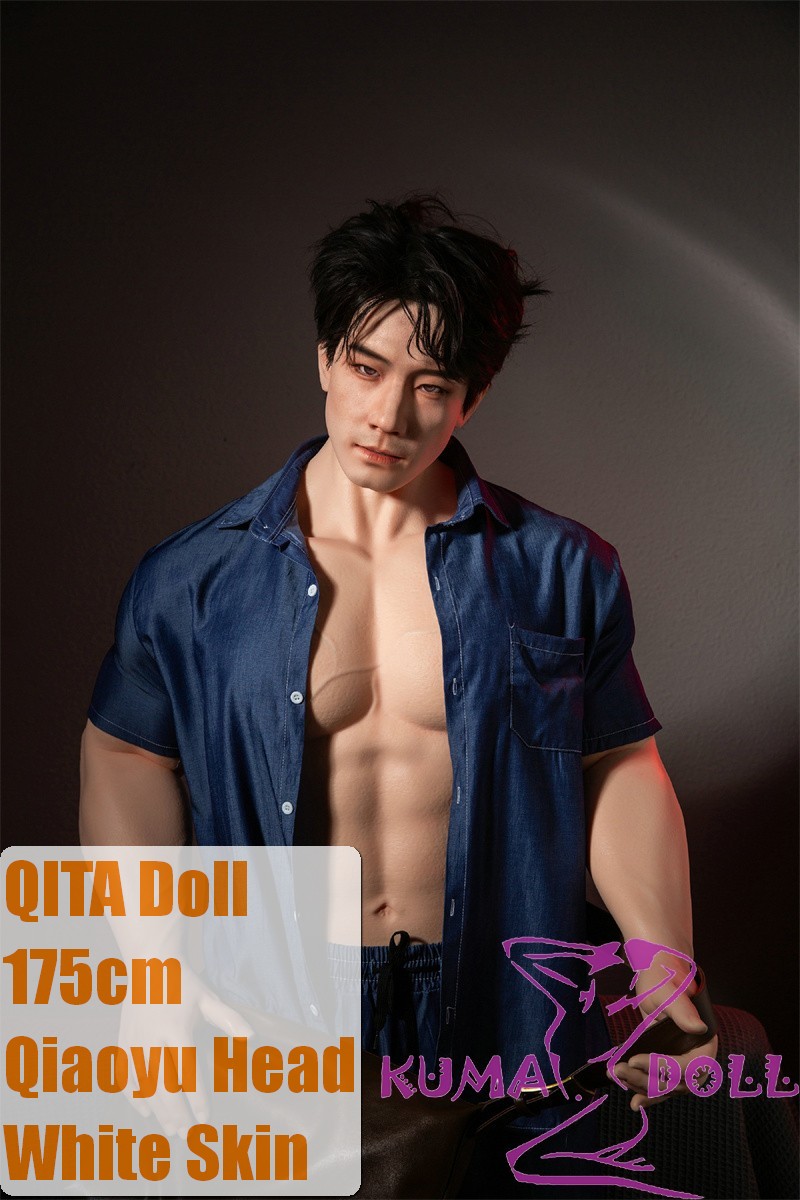 Qita Doll 175cm/5ft7 Qiaoyu Full Silicone Male Sex Doll Penis Fixed