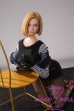 OTAKU Android 18 Head 65cm Mega Breasts PVC Head+ Silicone Body from Dragon Ball