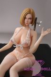 Sexy anime doll in lace lingerie outfit
