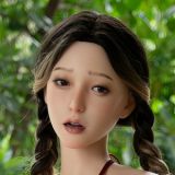 Zelex 165cm(5.41 ft) F-cup Full Size Lifelike Sex Doll with #GE64-1 Head Full Silicone Office Style