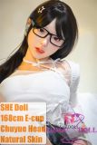SHEDOLL 楚玥 Chuyue Head 168cm E-cup Sex Doll Body Material Customizable