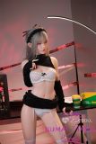 LACE DOLL 160cm C-cup Wanbing Head Sex Doll Full Silicone Silver Hair Beauty