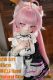 MW Girl Anime Sex Doll 85cm M022 Head – Mini Doll with Pink Hair and Maid Outfit