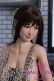 Full silicone sex doll closeup face