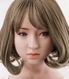 Gynoid No.23R 160cm D-Cup Silicone Sex Doll Vivi Head Deluxe/Basic White Swimsuit