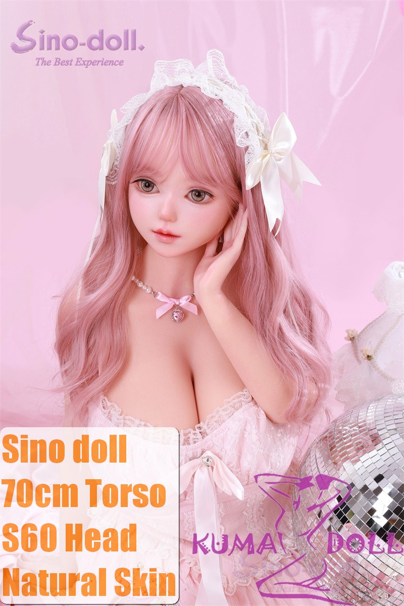 Sino Doll Soft-Max 70cm L-cup Silicone Sex Doll with S60 Head Cute Princess Style