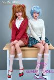 SGG005+SGG006 sitting pose in School Uniform