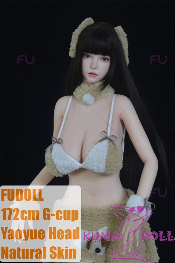 FUDOLL Sex Doll 172cm G-cup Yaoyue head High-grade silicone head + TPE material body Realistic Love Doll with Soft Skin