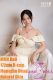 MMXDOLL 172cm D-cup Mengzhu Head Full Silicone Sex Doll Real Skin Texture in Beige Dress