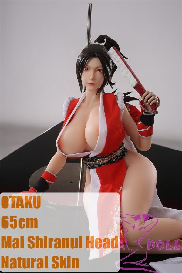 OTAKU Mai Shiranui Head 65cm Mega Breasts PVC Head+ Silicone Body from Fatal Fury
