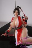OTAKU Mai Shiranui Head 65cm Mega Breasts PVC Head+ Silicone Body from Fatal Fury