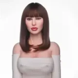 Irontech Doll Full silicone love doll 161cm AA-cup B1 Head Sexy Tattooed Girl