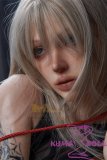 Irontech Doll Full silicone love doll 161cm AA-cup B1 Head Sexy Tattooed Girl